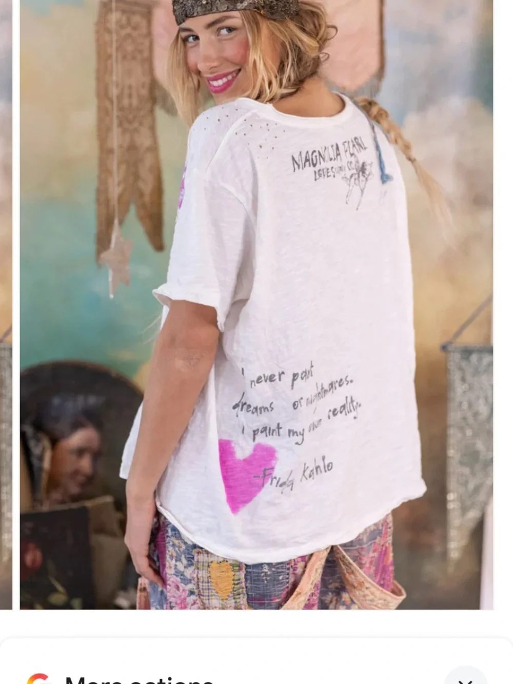 Magnolia Pearl Frida Kahlo Retablo Tee - Picture 2 of 4